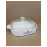 Corning ware casserole dish does have a chip on
