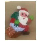 Santa Claus, popcorn, vintage figure