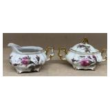 Royal Japan cream and  sugar dish