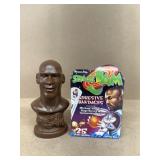 Michael Jordan space, jam, candy container,