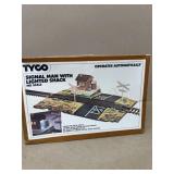 Tyco signal man with lighted shack