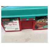 Christmas storage tote