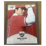 Shohei Ohtani leaf rookie baseball card