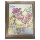 Pete Rose, Cincinnati Reds cartoon