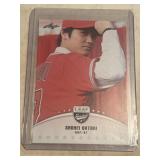 Shohei Ohtani rookie leaf baseball card