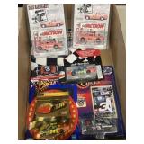 Jeff Gordon and Dale Earnhardt NASCAR lot