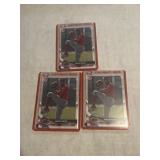 (3) Cincinnati Reds Hunter Green rookie cards in