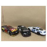 (3) NASCAR 1/24 scale cars