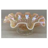 DUGAN raindrop peach bowl