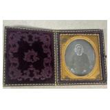 Tintype of woman