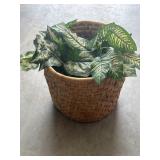 Weaved plant holder