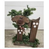 Wood Reindeer Decorative-22" tall x16" long
