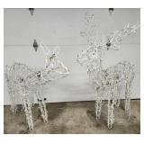 Doe & Buck Outdoor Christmas decor,- Head on buck