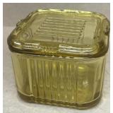 Amber refrigerator dish