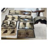 Stereoptic viewer and cards