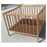 Baby crib vintage