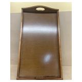 Wood tray