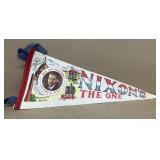 Richard Nixon 37th president pennant