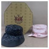 Vintage hat and hat box