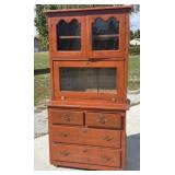 Stepback Cupboard, 2 piece