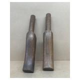 Primitive kitchen, wooden mallet, master