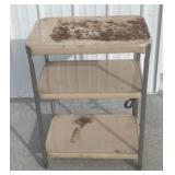 Mid-century metal cart