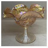 Imperial glass compote imperial grape Marigold
