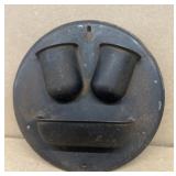 Match holder antique wall mount