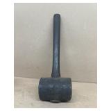 Primitive wooden mallet