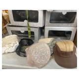Vintage hats and boxes