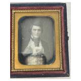Tintype antique photo of man