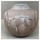 Rookwood Butterfly vase