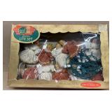 Vintage Christmas10 angel light set with o
