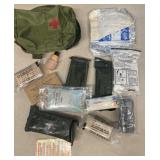 Vietnam era medical supplies with newer medical