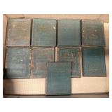 (13) little leather library books, the happy