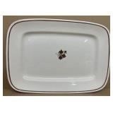 MEAKIN Tea leaf Platter 15 3/4" x 11 1/2"