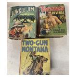 1930s big little books, Tarzan jungle Jim, and
