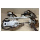Antique vintage ice skates