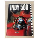 1987 Indy 500 book with dust jacket