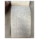 1916 handwritten diary of Isabel E Hunt