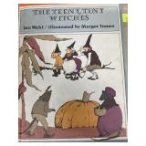 Halloween books, the teeny tiny witches book and