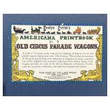 1954 circus print book