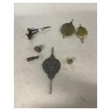 tiebacks weights, and clock