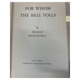 1940 Hemmingway for whom the Bell tolls early