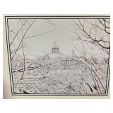 Richmond Indiana high school signed print