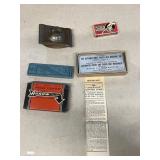 Arrow, stapler, ink, blotter, roller automatic
