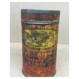 Baking powder tin, vintage