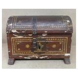 Early Document Box, paint decorated
