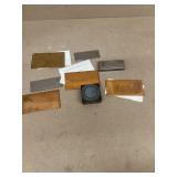 Copper business card plates, Cambridge city,