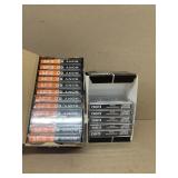 (12) Sony and (6) MAXALL new old stock cassettes